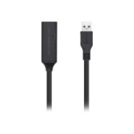 Cable Aisens Usb-a/m A Usb-a/h 10m Negro (a105-0408)
