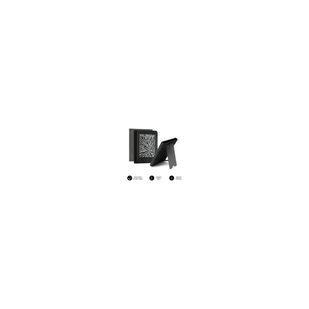 Funda Libro Subblim Clever Ebook 6" Gris (cue-1ec100)