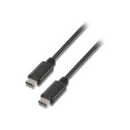 Cable Aisens Usb-c/m A Usb-c/m 0.5m Negro (a107-0055)