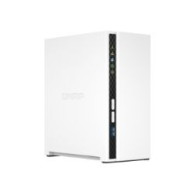 Nas Qnap 2gb Sata2/3 Usb Rj45 2 Bahías Blanco (ts-233)