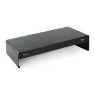 Soporte Elevador Tooq Monitor 3xusb Negro (tqmr0124)