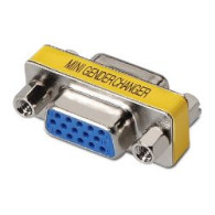 Adaptador Aisens Vga/h A Vga/h Azul/plata (a114-0082)