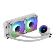 Refrig. Líq. Aerocool 2x120mm Argb Blanca (miragel240w)