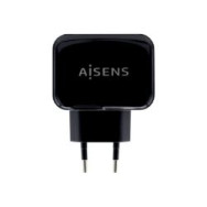 Cargador De Pared Aisens 17w 2xusb-a Negro (a110-0440)