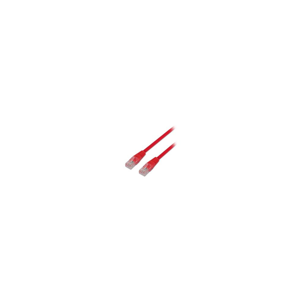 Cable Aisens Rj45 Cat.5e Utp Awg24 1m Rojo (a133-0206)