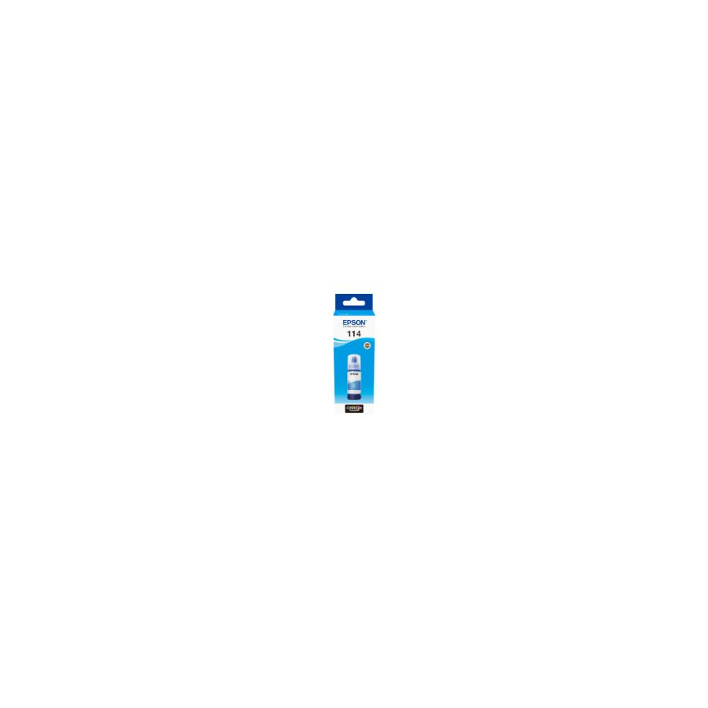 Botella Tinta Epson Ecotank 114 Cian 70ml (c13t07b240)