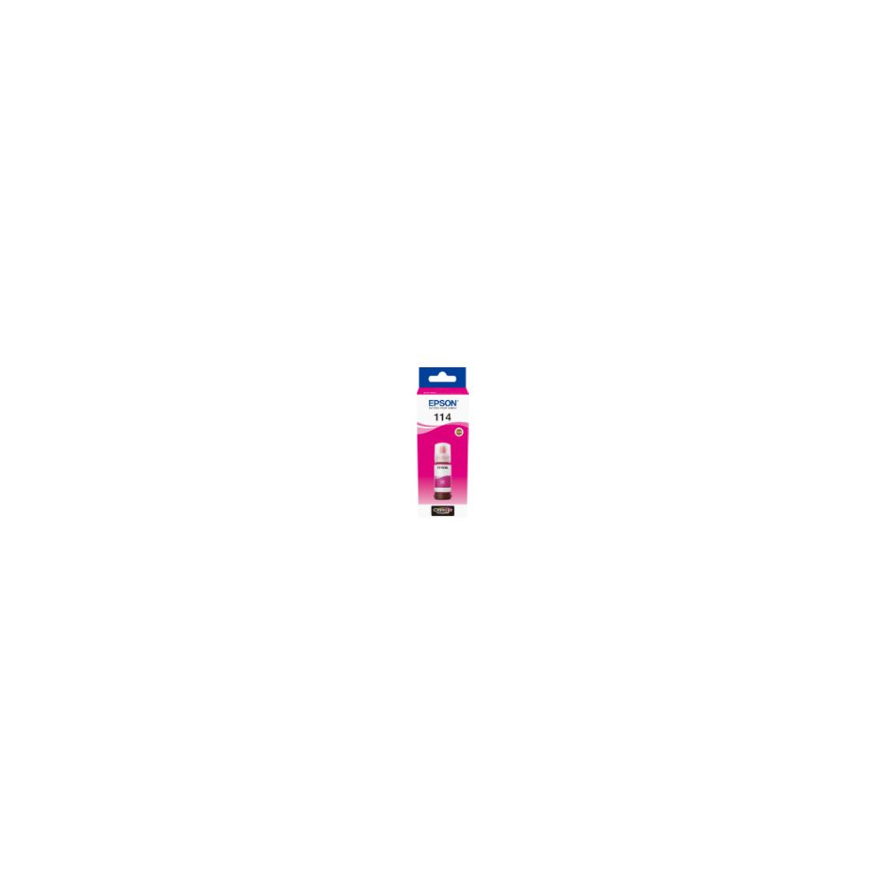 Botella De Tinta Epson 114 Magenta 70ml (c13t07b340)