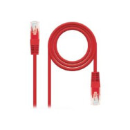 Latiguillo Nanocable Cat.6 25cm Rojo (10.20.0400-l25-r)