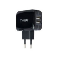 Cargador De Pared Tooq 12w 1usb-a 2.0 Negro (tqwc-1s01)