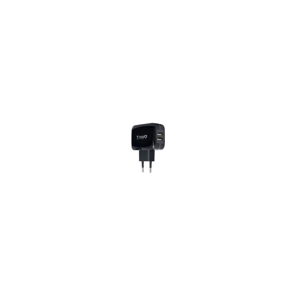 Cargador De Pared Tooq 12w 1usb-a 2.0 Negro (tqwc-1s01)