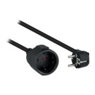 Nanocable Schuko/h A Schuko/m 2m Negro (10.22.0602-bk)