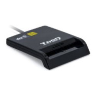 Lector Tarjetas Tooq Dnie Usb-c 2.0 Negro (tqr-211b)