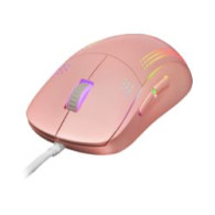 Ratón Mars Gaming Óptico Rgb Usb 32000dpi Rosa (mmprop)