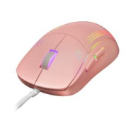Ratón Mars Gaming Óptico Rgb Usb 32000dpi Rosa (mmprop)
