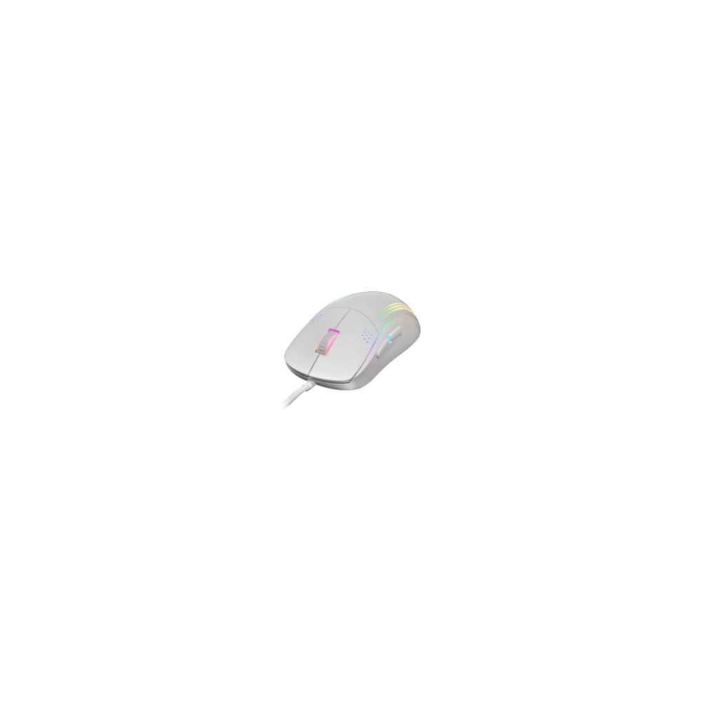 Ratón Mars Gaming Rgb Usb-a 32000dpi Blanco (mmprow)