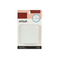 Posavasos Cricut Cuadrado Pack 4 Blanco (crc-2006581)