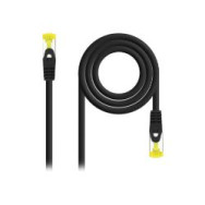 Latiguillo Nanocable Cat6a 25cm Negro(10.20.1900-l25bk)
