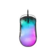 Ratón Mars Gaming Óptico 12800dpi Espejo Negro (mmglow)