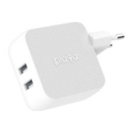 Cargador De Pared Belkin 24w 2usb-a Blanco (pp0007vfc2)