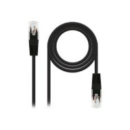 Latiguillo Nanocable Cat6 0.3m Negro(10.20.0400-l30-bk)