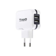 Cargador De Pared Tooq 12w Usb 2.0 Blanco (tqwc-1s01wt)