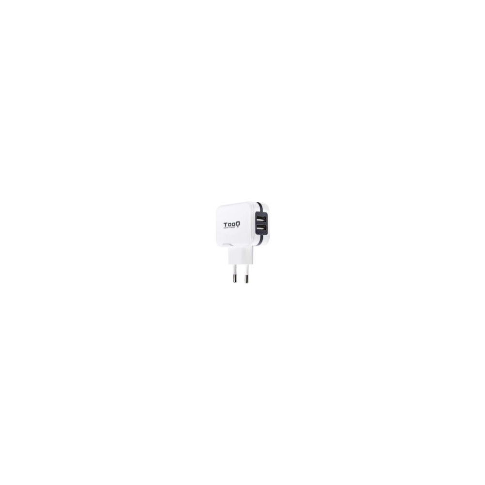 Cargador De Pared Tooq 12w Usb 2.0 Blanco (tqwc-1s01wt)