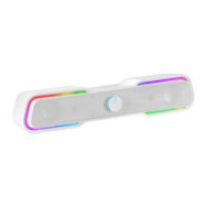 Barra De Sonido Mars Gaming 2.0 Bt Rgb Blanco (msbxw)