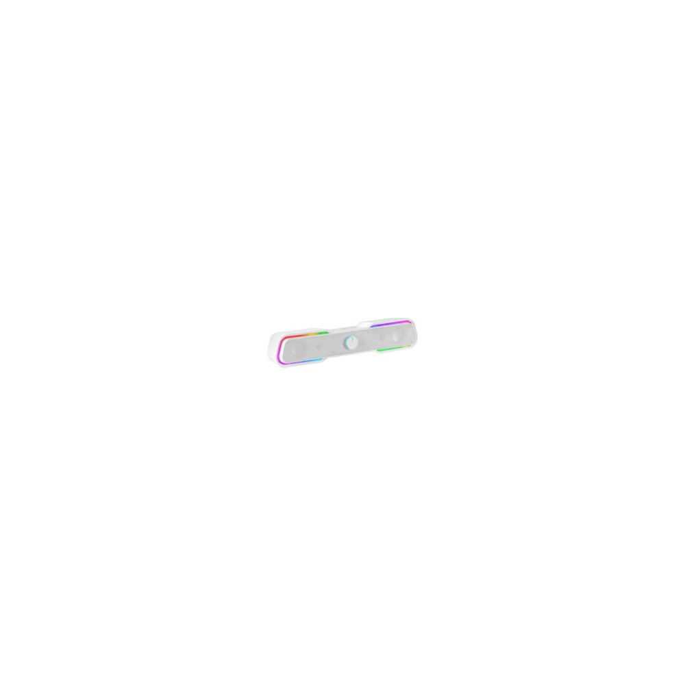 Barra De Sonido Mars Gaming 2.0 Bt Rgb Blanco (msbxw)