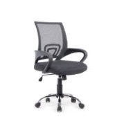 Silla De Oficina Equip Malla Gris Oscura (eq651014)