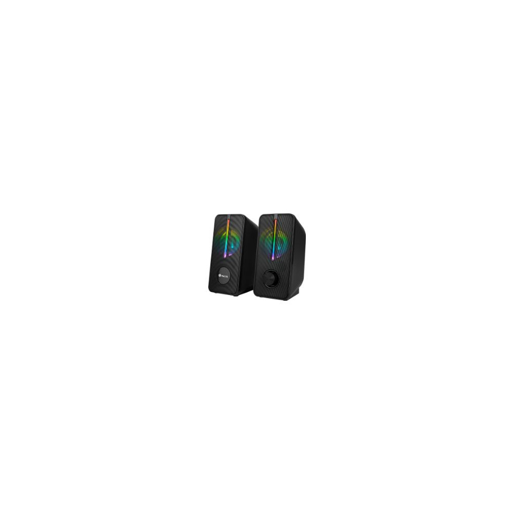 Altavoces Gaming Ngs Rgb 12w 3.5mm Negros (gsx-150)