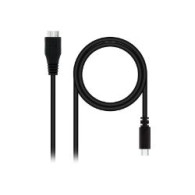 Nanocable Usb-c/m A Musb/m 1m Negro (10.01.1201-bk)