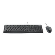 T+ratón Logitech Mk120 Usb Francés Negro (920-002539)