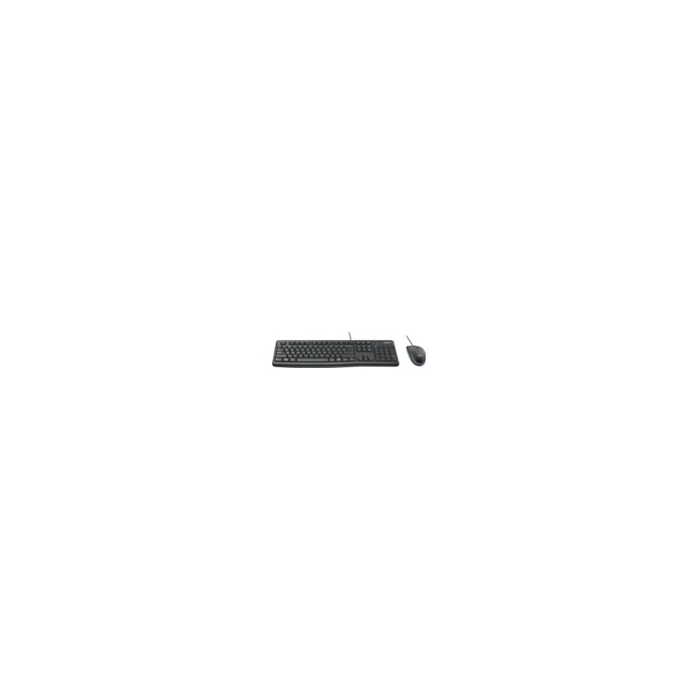 T+ratón Logitech Mk120 Usb Francés Negro (920-002539)
