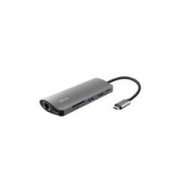 Adaptador Trust Usb-c A Usb-a/hdmi/rj45 (23775)