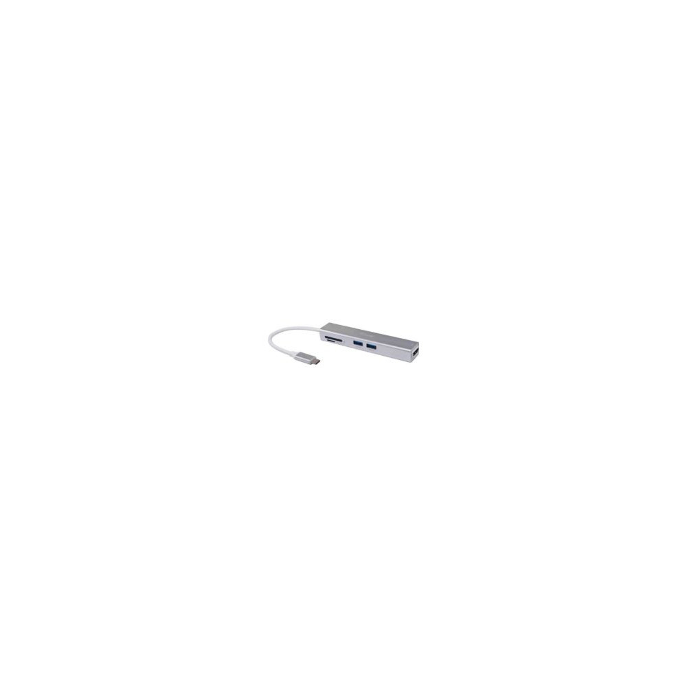 Adaptador Equip Usb-c A Hdmi/usb-a/lector (eq133480)