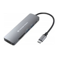 Docking Conceptronic Usb-c 6en1 Pd 60w (donn11g)