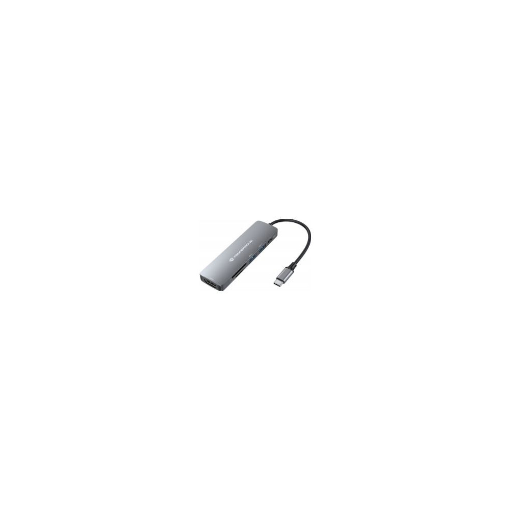 Docking Conceptronic Usb-c 6en1 Pd 60w (donn11g)