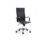 Silla Oficina Equip Respaldo Alto Negro (eq651001)
