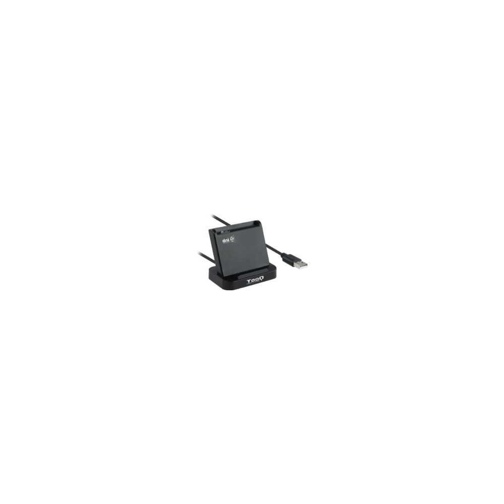 Lector Tarjetas Tooq Dnie Usb 2.0 Negro (tqr-220b)
