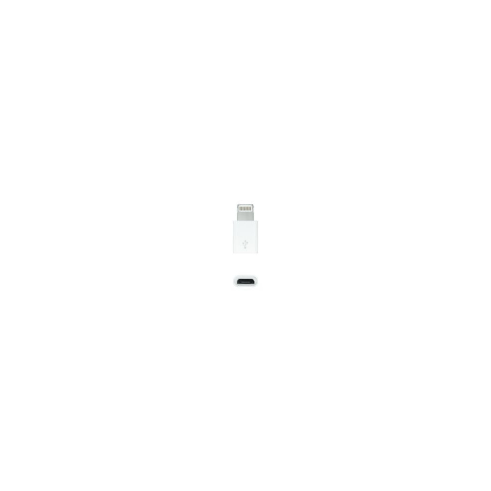 Nanocable Lightning/m A Musb/h Blanco (10.10.4100)