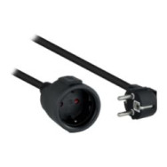 Nanocable Schuko/h A Schuko/m 5m Negro (10.22.0605-bk)