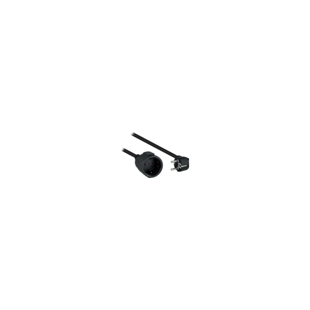Nanocable Schuko/h A Schuko/m 5m Negro (10.22.0605-bk)