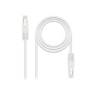 Latiguillo Nanocable Cat6 0.3m Blanco(10.20.0400-l30-w)