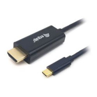 Cable Equip Usb-c/m A Hdmi A/m 2m Negro (eq133412)