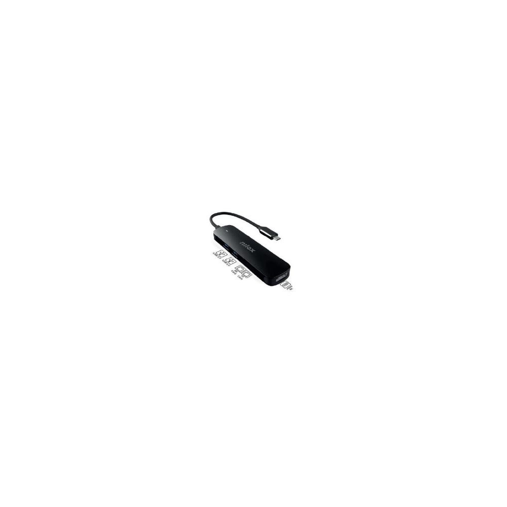Adaptador Nilox Usb-c A Usb3/hdmi/sd/msd (nxdsusbc05)