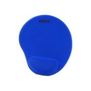 Alfombrilla Nilox Ergonómica 25x22mm Azul (nxmpe02)