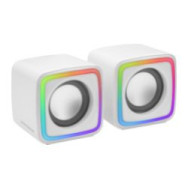 Altavoces Mars Gaming Dsp 8w 2.0 Usb Blancos (mscubew)