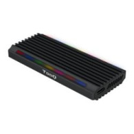 Caja Tooq Ssd M.2/pcie/sata Usb3 Rgb Negra (tqe-2222b)