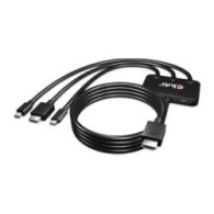 Cable Club 3d Hdmi/m A Hdmi/usb-c/minidp/m (cac-1630)