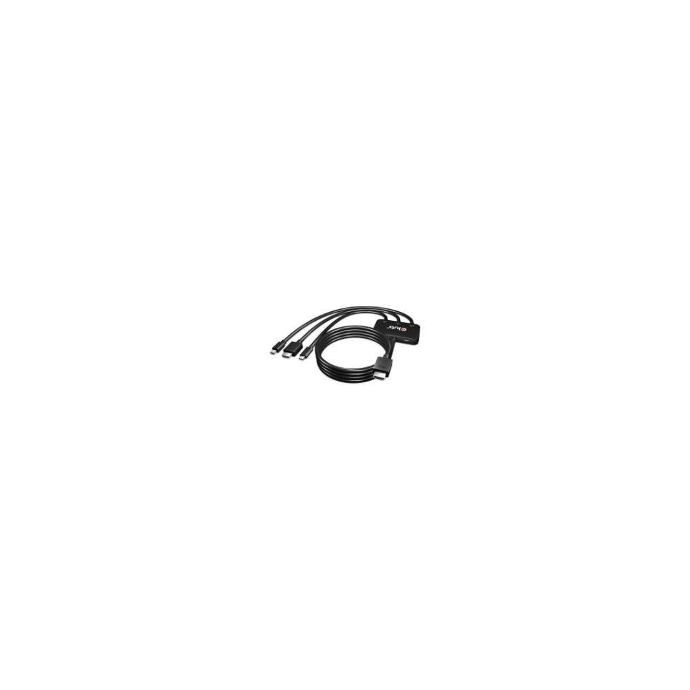 Cable Club 3d Hdmi/m A Hdmi/usb-c/minidp/m (cac-1630)